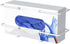 niffgaff Glove Box Dispenser Wall Mount, White Glove Holder Organizer for Disposable Glove & Tissue Box