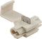 CURT 59906 100-Pack White Scotch Snap Lock Wire Connectors, 18-14 Gauge