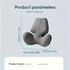 Generic Memory Foam Car Headrest Pillow and Lumbar Support Cushion Ergonomic Driving Back Support Pillow for Car Seat