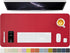 Leather Desk Mat - Non-Slip PU Desk Pad for Office and Home, Ideal for Large Mouse Pad and Desk Organization (Rose Red,