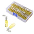 PONFY 80PCS Heat Shrink Piggyback Spade Connectors, 3 Way Connector Kit for Quick Disconnect Electrical Terminals