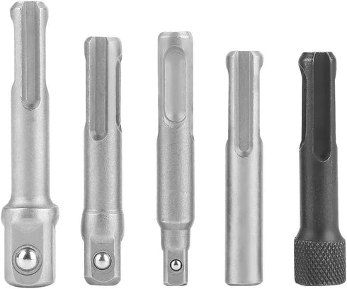 Fafeicy Socket Wrench Adapter, 3PC SDS Plus Steel Socket Adapter Electric Tool Accessories