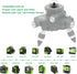 Huepar Laser Level Adapter, Metal 360-Degree Rotating Base for Laser Level Tripod Connector