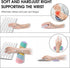 Keyboard Wrist Rest Set, Honeycomb Design Ergonomic Wrist Mouse Support Pad, Soft Silicone Typing Relief for Offices,