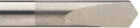 780 Solid Carbide Spade Drill Bit, 3/32" Size, Uncoated Finish, Round Shank, 118 Degree Point by Chicago Latrobe - 78483