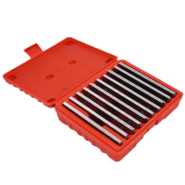 findmall Thin Parallel Bar Set, 10 Pair 1/8" X 6" Accuracy Parallels for Machinist Lathe Tools