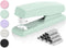 Deli Desktop Stapler, Office Stapler with 640 Staples, 25 Sheet Capacity, Green