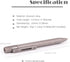 Titanium Ballpoint EDC Pen with Clip - Refillable Writing Pen for Everyday Carry