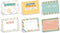 Lunch Box Fill in Sticky Note Assortment, 4" x 3" Encouragement Repositionable Sticky Notes, Set of 6 Love Pads