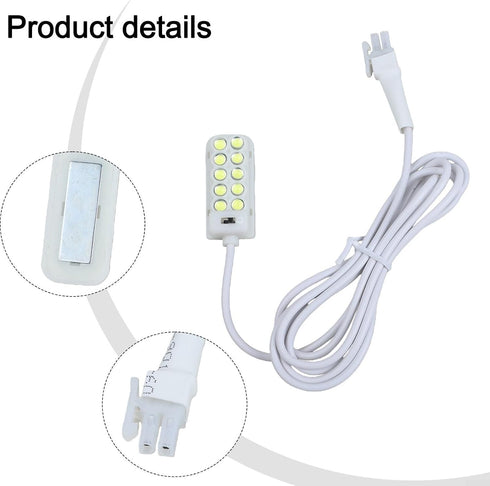 0 3W 5V 10 Magnetic LED Sewing Machine Work Light Desk Lamp with LEDs for Focused Illumination of Industrial