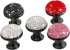 3pcs DOITOOL Vanity Stool Kitchen Cabinet Knobs Shining Alloy Door Knobs Dressing Table Hardware Mushroom