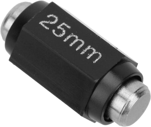 Stainless Steel Calibration Block Rod Bar Professional Standard Caliper Outside Micrometer Calibration Rod for Calibrating Micrometers (25mm)