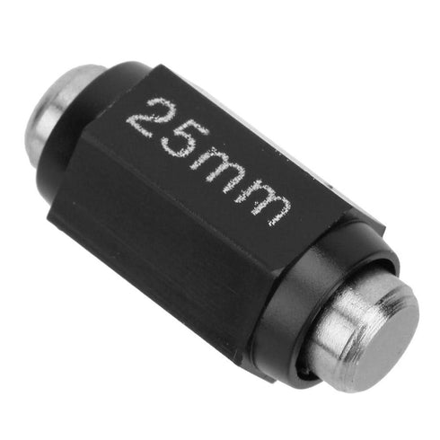 Standard Caliper Calibration Block, Stainless Steel Outside Micrometer Reference Rod for Calibrating Micrometers (25mm)