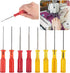 GLOGLOW Hex Socket Screwdriver Needle, 1.5mm/1.6mm Sewing Machine Overlock Machine Balldriver Screwdrivers