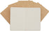 TWONE Pocket Notebook, 6 Pack Softcover Mini Notebooks 3.5" x 5.5" Kraft Brown Small Memo Notepad for Men Women Kids