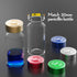 20mm Aluminium Cap for Crimp Glass Vial Aluminium Sealing Top (Red) 100pk