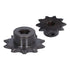 Tissting 3Pcs Steel Sprocket, 5307-4008-0010, 8mm Pitch Hex Hole 10 Teeth Drive Gears for Bicycles