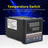 Digital Thermostat, 220V Digital Temperature Controller Digital PID 0-400 REX-C700 Thermocouple Input Temperature Measurement/Control/Switch/Alarm Relay
