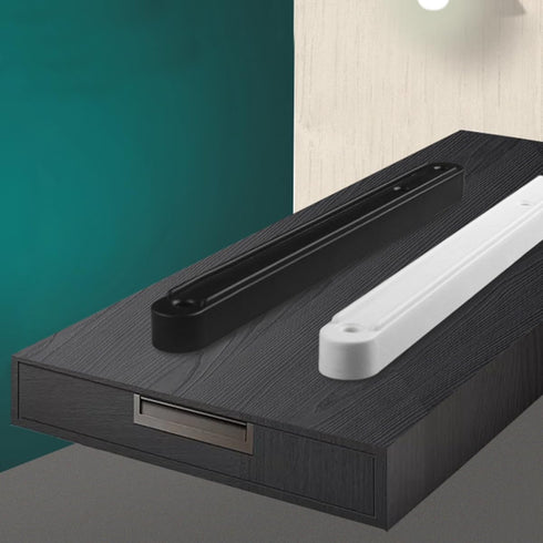 DIKACA 2pcs 180mm Side Mount Drawer Slides Cabinet Slides Dresser Drawer Track Guides Furniture for Wardrobe