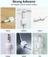 Art3d 8 Pack Magnetic Cable Clips, White Cable Management Accessories, Cord Smooth Adjustable & Adhesive Backing Cord