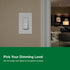 Dimmer Dimmable Bulbs, 150 3-Way, DVCL-153P-AL, Lutron Diva LED+ Light Switch for LED, Halogen, and Incandescent Watt