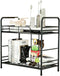 CRXCRY Desktop Shelf Organizer, 2 Tier k Organizer Storage Rack and Frees Up