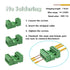 28 Sets Screw Terminal Block Connector Assortment Kit, 5.08mm Pitch PCB Connectors for 24-12AWG Cable
