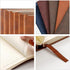 PYD Life 6 Pack Leather Notebooks - A5 Journal Lined Blanks, 5.8" x 8.3", 200 Pages for Work School