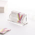 HEZONG Business Card Holder, Clear Acrylic Display Stand for Desk - 1 Slot Horizontal Placement 1 Pack (1 slot-H)
