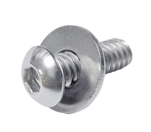 1/4" Stainless Flat Washer, 5/8" Outside Diameter, 18-8(304) Stainless Steel Washers, 100 Pack