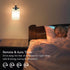 1 Pack 6000mAh Dimmable iThird Battery Operated Wall Sconces Lights: Rechargeable Wall Lights with Remote Control, LED