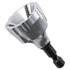 Deburring External Chamfer Tool, HSS Hex Shank Remove Burr Tools for Metal Bolt, 1/8" to 3/4" Diameter