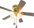 SHIFANQI 2 Pack Bulb Ornaments,12 Inches Ceiling Fan Pull Chain, & Fan Pull Chain Extension Ball Beads Decorative Fan