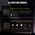 KunHe K2 2 Pack 1000 High Lumens EDC Flashlight, Rechargeable USB C Mini Keychain