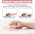 Hsurbtra Ergonomic Mouse Pad with Wrist Rest Support, Gel Mouse Pads with Non-Slip PU Base, Pain Relief Memory Foam