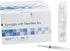 Disposable Lab Syringes, 3ml, 25G 1 Inch Needle, Luer Lock, Pack of 100, Individually Sealed