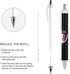 Italia Italy Italian Map Flag Ballpoint Pen, Retractable Work Pens for Men Women, 4 PCS