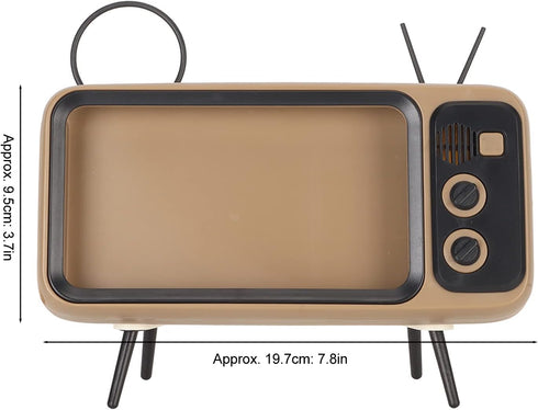 Pssopp 2Pcs Phone Holder for Desk, TV Speaker Phone Holder Decorative Mobile Phone Stand Retro Phone Stand for Home