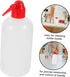 2pcs ULTECHNOVO Portable Narrow Mouth Wash Bottle Laboratory Wash Bottle Scale for Accurate Liquid Measurement Plastic