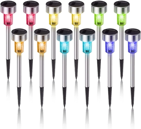 Dream Master Solar Lights Outdoor Waterproof, Stainless Steel LED Landscape Lighting, Solar