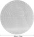Round Center Finder with Clear Scales, Acrylic DIY Woodworking Circle Gauge (Small, 20cm Diameter)