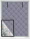 VOLLENC Thermal Insulation Cotton Window Cover Oxford Cloth Window Coverings for Winter Window