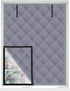 VOLLENC Oxford Fabric and Cotton Filling Window Curtains for Warm Winter Winter Insulated