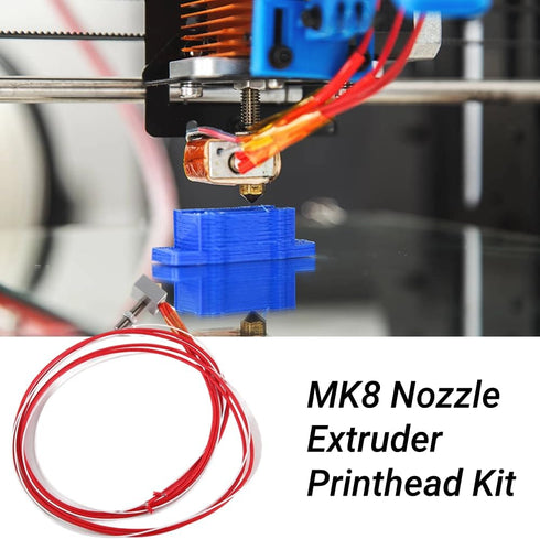 Hilitand Hot End Kit, Assembled Extruder Hot End Set with 0.4mm Nozzle for 3D Printer