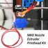 Hilitand Hot End Kit, Assembled Extruder Hot End Set with 0.4mm Nozzle for 3D Printer