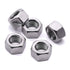 1/4"-20 Stainless Steel Hex Nuts, Bright Finish Hexagon Nuts, 304 Stainless Steel 18-8, 25 PCS