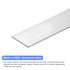 uxcell Square Aluminum Flat Bar, 1/8" Thick 2.4" Width 12" Length for Industrial Building