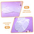200pcs FOMIYES Disposable Nonwoven Neck Mask Sheets for Spa Skin Care Moisturizing Treatment and Fine Line Reduction