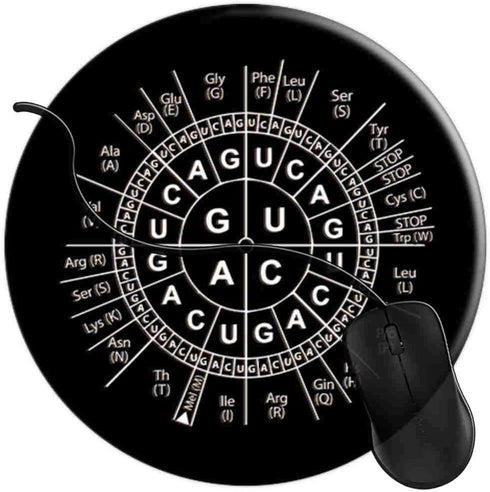 Mouse Pad for Computers,Gaming Mouse-Pads Office for Laptop Mouse Mat for PC Non Slip Mice Pad Biology Genetic Code Sun Science Fun 2T2267 by SUFPMP