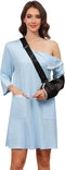 Women's Post Shoulder Surgery Dress 3/4 Sleeve Full Open Side Snap Tear